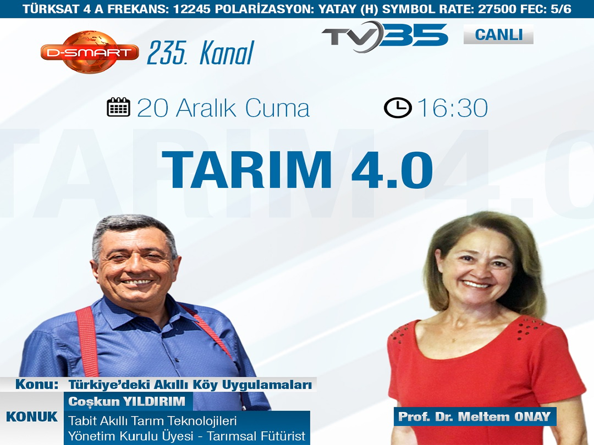 Coşkun Yıldırım is on TV35!